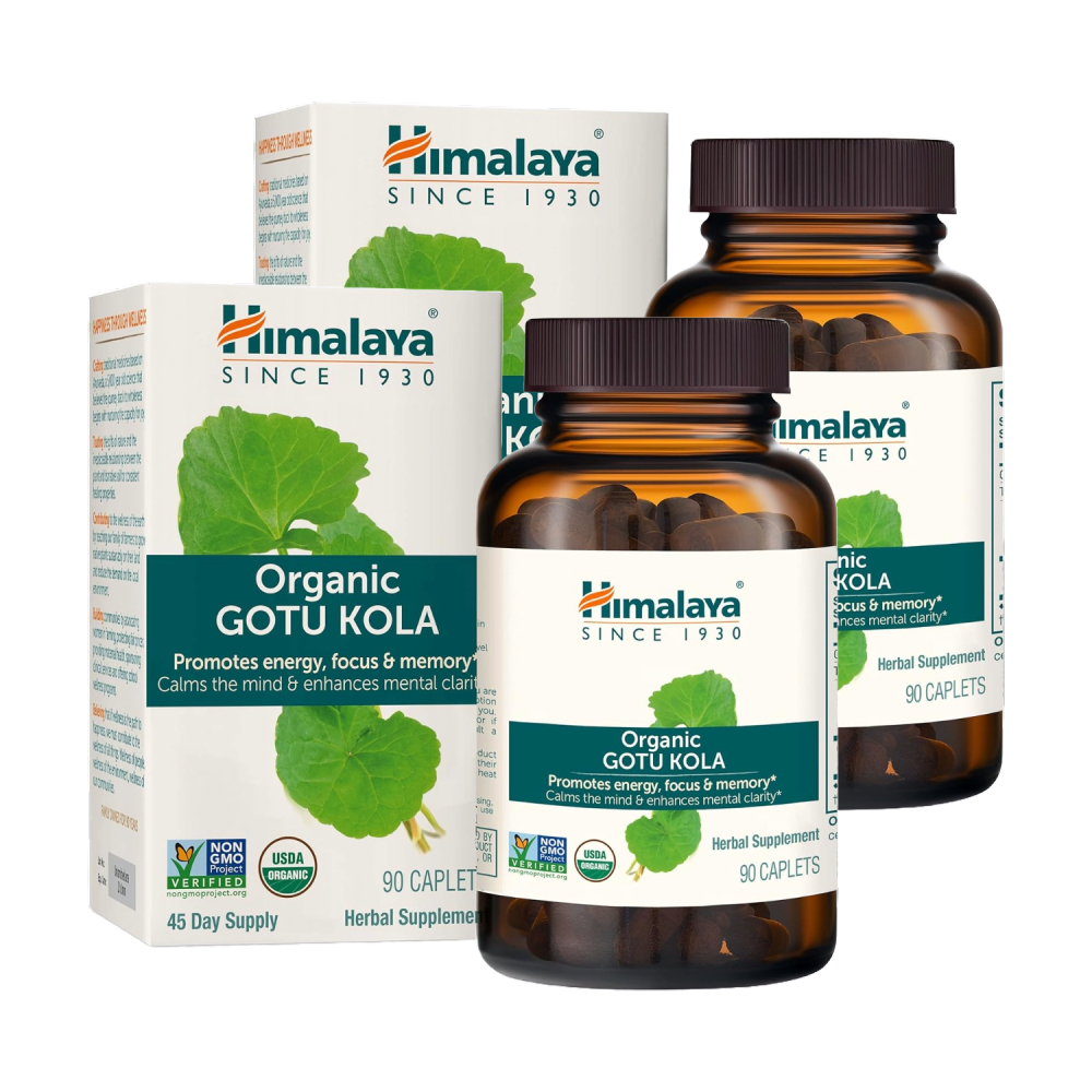 히말라야 고약사 유기농 오가닉 <b>고투콜라</b> 병풀 90정 x 2개