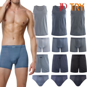 트라이 제임스딘 인견 삼각팬티 드로즈 트렁크 런닝 시원한 여름속옷 3매입
