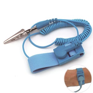 접지손목띠 정전기방지 어스링팔찌 클린룸 유선접지손목밴드