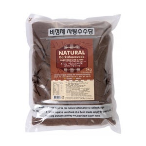 다크 머스코바도 비정제사탕수수당 5kg