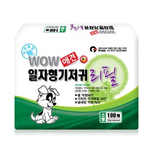 와우한빛 와우 강아지 리필 기저귀 소형, 100매입, 1개