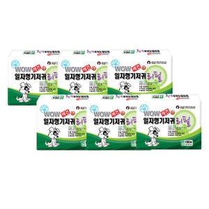 와우한빛 와우 강아지 리필 기저귀 소형, 100매입, 6개