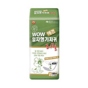 와우한빛 와우 강아지 리필 기저귀 대형, 100매입, 1개