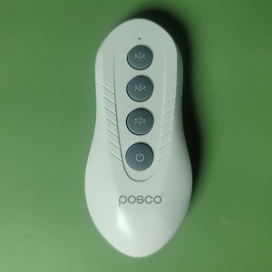 포스코 무선 리모컨스위치 LED겸용 3구 기존 조명에 사용 리모컨 전등