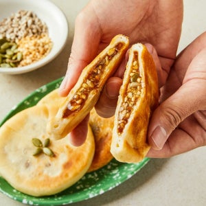 모두의맛집 왕십리 행당시장 삼맛호오떡 씨월드호떡 5개입 간편 간식