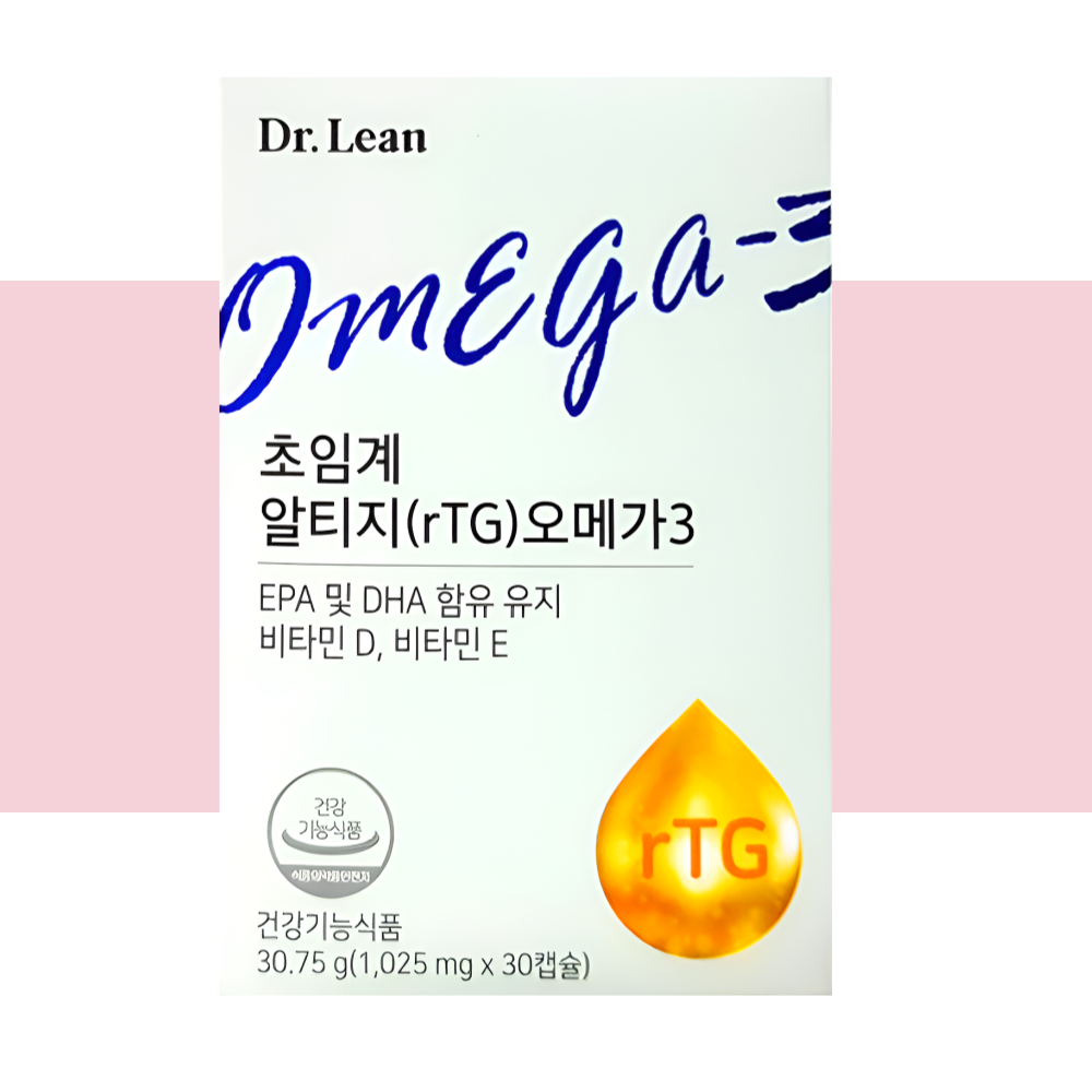 라이프케어 초임계 알티지(rTG) 오메가3