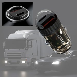 차량시가잭 12V 24V 듀얼 2포트 초고속 시거잭 충전기