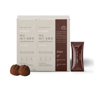 [키토케토] 다크MCT초콜릿 제로 무설탕 MCT오일 초콜렛 조이 나혼산 다크70%, 224g, 2개