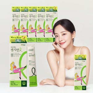 [4+2] 동국제약 마시는 센시안 14포 6박스 / 병풀추출물 호박 팥농축분말 아르기닌