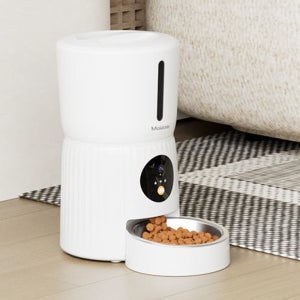 모이쯔 고양이 강아지 반려동물 스마트 캠 카메라 펫 자동 급식기 밥그릇 타이머 어플연동