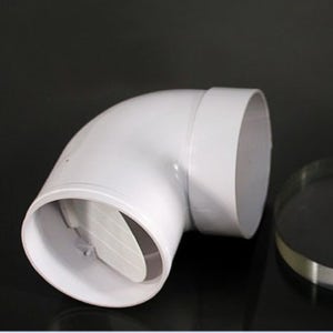 역풍방지 댐퍼 환풍구 마개 아파트 화장실 담배 냄새 연기 차단 100mm