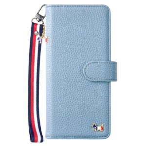 카드 지갑 케이스 아가타 베이스 A530 스카이블루, 갤럭시A8 2018