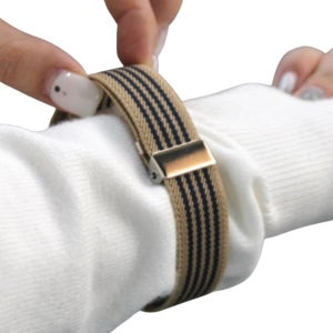 가벼운 셔츠소매가터 암밴드 고정밴드 슬리브 정장소매 가터 베이지