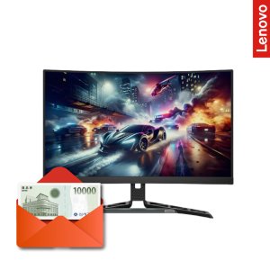 [특가+상품권증정] Lenovo 최신형 모니터 QHD 커브드 180Hz 무결점 AS3년 게이밍 68.5cm