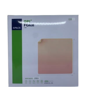 오피폼 폼드레싱 두꺼운 5mm 진물 화상 습윤 의료용 상처 욕창 20cmx20cm 20매
