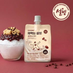 설빙 짜먹는 아이스 팥빙수 9개입