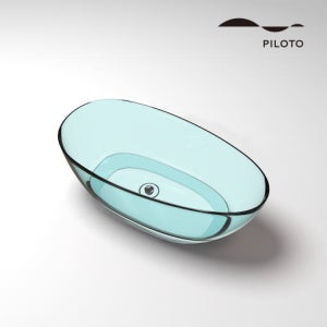 더죤테크 필로토 천연수지 판타즈마 욕조 8001 클리어블루 이동식 욕조