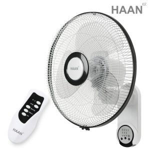 한경희 벽걸이선풍기 리모컨 업소용 가정용 식당 사무실 벽선풍기