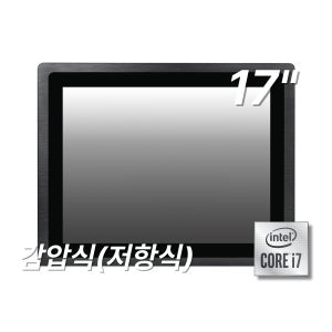 IAT-170P-W227 17인치 산업용 패널 컴퓨터 저항식 PANEL PC, i7