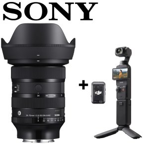 (라스트7개) 시그마 24-70 II 아트 + DJI Osmo Pocket 3 크리에이터 콤보 / 소니 FE / 정품