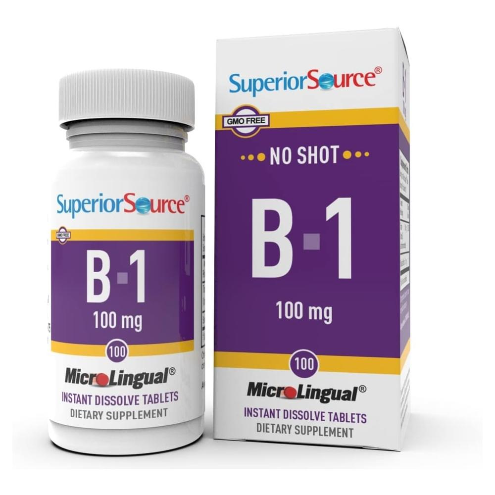 <b>슈페리어소스 비타민</b> B1 티아민 100mg 용해성 100 정
