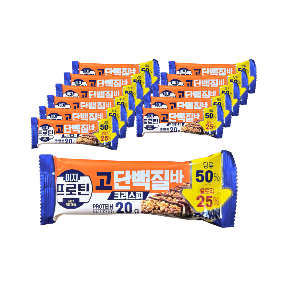 이지프로틴 고단백질바 크리스피