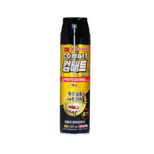 컴배트 맥스 에어졸(프로페셔널)바퀴용 살충제 500ml