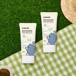 케이맘 이지투워시 마일드 무기자차 아이 유아 선밀크 SPF 30 50ml, 2개