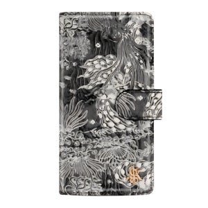 카드 수납 지갑케이스 루케오 A750 블랙, 갤럭시A7 2018