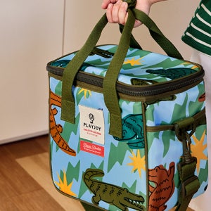 보온보냉 도시락 유모차용 미니 쿨러백 예쁜 등원 이유식 가방 플레이조이 크로커다일