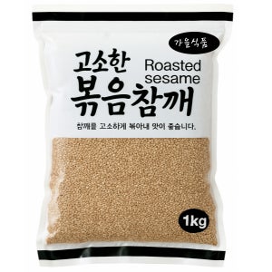 볶음참깨 1kg 볶은깨 업소용참깨 수입 통참깨