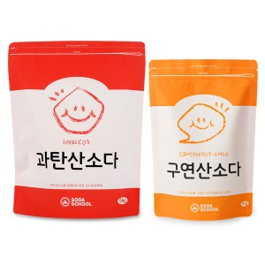 혼합사용이 가능한 알칼리세제 KG세트 / 과탄산소다 5kg+구연산소다 1kg 구연산나트륨