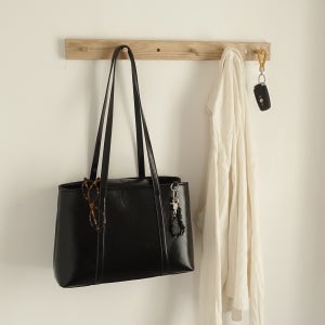 이피 투웨이백 블랙 숄더백