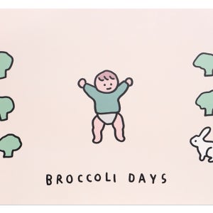 제로퍼제로 A3 포스터 베베 가족그림 일러스트 아기방꾸미기