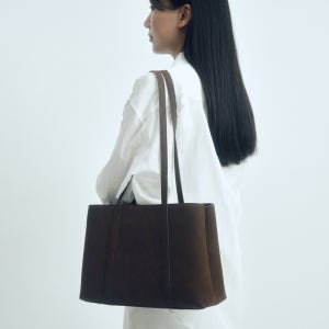 이피 투웨이백 다크브라운 숄더백