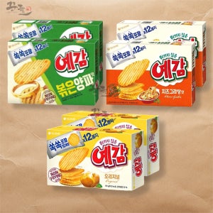 예감 오리지널 192g+치즈그라탕 204g+볶음양파맛 204g/각2개/총6개