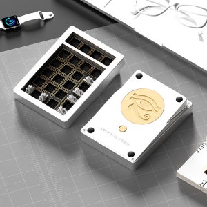 WEIKAV STARS21 기계식 숫자 넘버 텐키 알루미늄 키패드 베어본 실버 SF