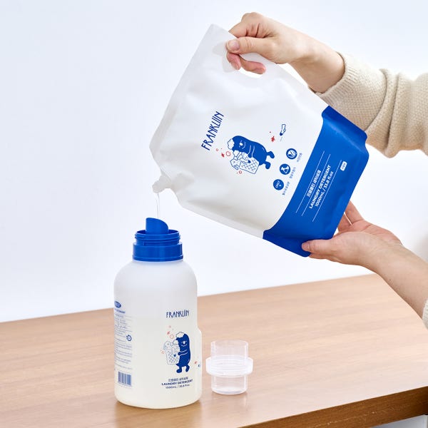 프랭클린 아기 세탁세제 무향 리필 1L