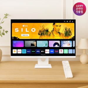 최.종27.4.만 LG 27U511SAW 68.6cm(27인치) 스마트모니터 IPTV 화이트