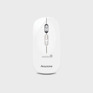 애니존 충전무소음마우스 무선마우스 ANY-1 W 하얀색