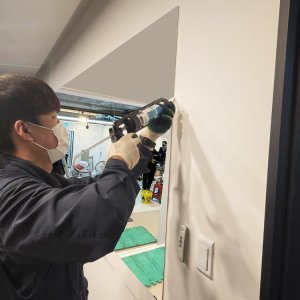 대형 거울시공 방문설치 맞춤제작 붙이는 헬스장 거울