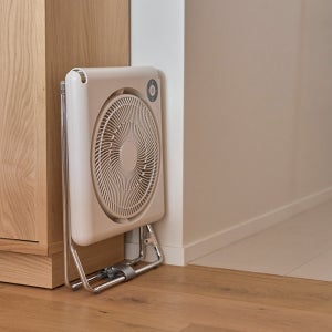 시코 폴딩팬 FLA-254D 후면가드분리형 / 접이식 BLDC 선풍기 화이트