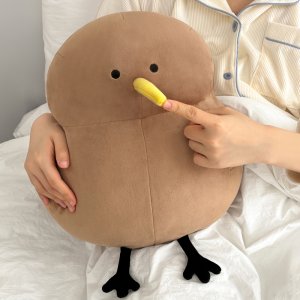 키위새 인형 귀여운 국민 애착 쿠션 동물 봉제 모찌