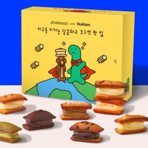 [디저트선물추천] 널담 뚱낭시에 겉바속쫀 휘낭시에 8가지맛 2세트 고급디저트 답례품 디저트선물
