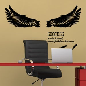 장덕수시트지 ik182-성공의 날개짓(소형)_그래픽스티커