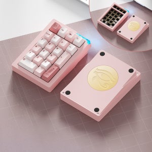 WEIKAV STARS21 기계식 숫자 넘버 텐키 알루미늄 핫스왑 키패드 연지 핑크 - 러브레터