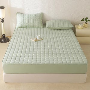 방수 매트리스 커버 시트 토퍼 침대 올인원 일체형 밴드 밴드형 요 패드 킹 퀸 Miiow