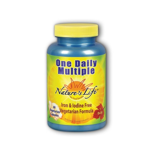 Nature’s Life 원 데일리 멀티플 60 <b>비타민</b> 캡슐 - <b>네이처스 라이프</b>