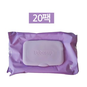 베베숲 프라임 아기물티슈 70매 캡형 20팩