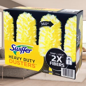 스위퍼 더스터 360 청소포 핸들 청소포 17매 코스트코 헤비듀티 먼지털이 털이개 리필